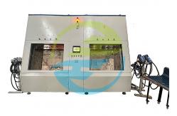 China 4MPa Vacuum Chamber Helium Leak Testing Equipment For Air Conditioner Heat Exchangers supplier
