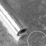 Waterproof Backsplash Stickers 2m x 3m Rolls Modern Design Style Smoke-Proof Function Customized Aluminum Foil Wallpaper for sale