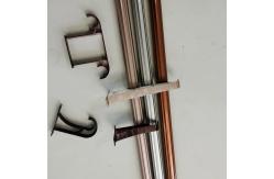 China 6.3 Metres Simple Style 22 Inch Metal Pipe Curtain Rod supplier