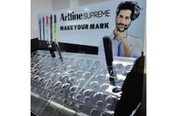 China Custom Acrylic Pen Display Stand Acrylic Pen Display Holders For Company Staff supplier