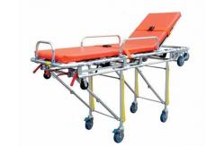 China 40kg Ambulance Collapsible Stretcher Height Adjustable Back Automatic Loading supplier