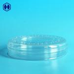 Embossed Round PET Packaging Box 9oz Sturdy Hot Filling for sale