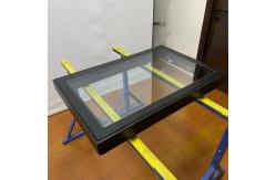 China Waterpfoof Customized Sizes Skylight Aluminum Profile Rectangular  Aluminum Patio Cover Skylights supplier