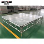 Wedding Aluminum Stage Platform Acrylic Event Stage Height Adjustable for sale