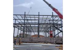 China Bolt Connection Steel Structure Workshop Q345 Insulated Steel Workshop supplier