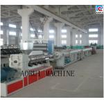 PE / PP / PERT Plastic Pipe Extrusion Line , Single Screw Water Pipe Extrusion Machinery for sale