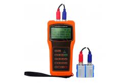 China Portable Flowmeter / Totameter / Effusion Meter Handheld Ultrasonic Flow Meter Sensor supplier