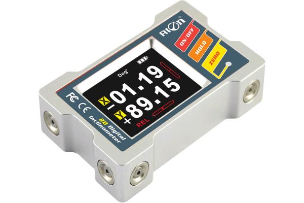 CE Ip54 Digital Inclinometer Auto Temperature Drift Compensation Electronic Tilt Sensor