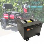 Cycle Life 4000 Times Long Last 48V 50Ah Lithium Battery For Electric Three Wheeler 25A Charge Current for sale