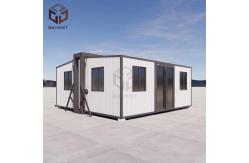 China OEM Prefab Foldable Homes Tiny House With Grade 11 Wind Resistance supplier