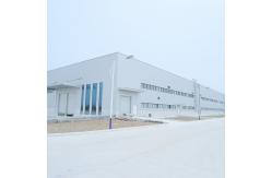 China Prefabricated Steel Structures Pre Built Warehouse Steel Portal Frame supplier