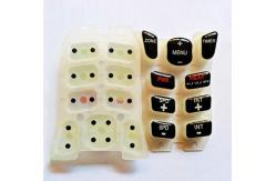 China Epoxy Resin Glue Process Silicone Rubber Keypads 75 Shore A supplier