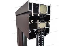China Sliding Casement Broken Bridge Aluminum Windows Alloy High Impact Resistant supplier