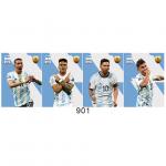 14 Designs Ronaldo World Football Soccer Player 12x16 inches Poster 3D Lenticular Football Poster for sale
