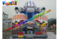 China Crazy Commercial Inflatable Slide , Robert Inflatable Super Slide EN14960 supplier