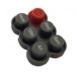 90 Shore A Silicone Numeric Keypad For Electronic Equipment