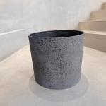 Round Recycled Plastic Planters Lightweight for Planting Seedling