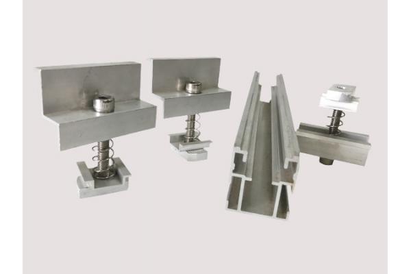 6063-T5 Aluminum Solar Panel Frame With Fabrication Process Mill Finish And Anodizing