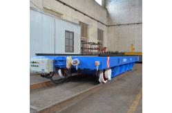 China 50 Tons Cable Reel Transport Trolley Apply For Steel Plate Handling supplier