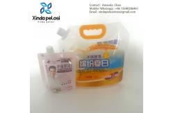 China Custom Design Reusable Stand Up Pouch Spout For Beer Packaging supplier