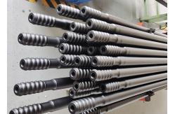 China R32 Threaded Drill Rod Top Extension Thread Drill Rods For Mining Tunneling supplier