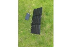 China 3-Fold IP65 Solar Panel Charger with Durable 600D Polyester Bag supplier