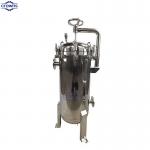 1um-800um Precision Multi Bag Stainless Steel Bag Filter Housing For Food Processing for sale