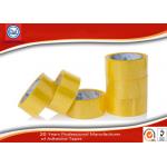 48mm x 66m Carton Sealing BOPP Packaging Tape Clear Yellowish for sale