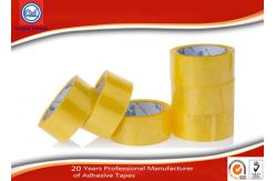 China 48mm x 66m Carton Sealing BOPP Packaging Tape Clear Yellowish supplier