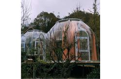 China Aluminium Large Bubble Tent Noise Reduction Clear Plastic Igloo Tent supplier