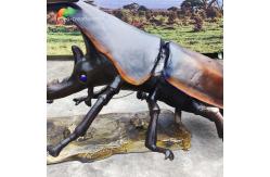 China ISO  Realistic Animatronic Insects Animals Customized Trypoxylus Dichotomus supplier