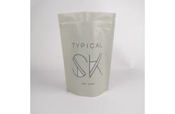 China Custom Printed Resealable Zip Lock Stand Up Bag Bath Salt Packaging Pouches Holographic supplier