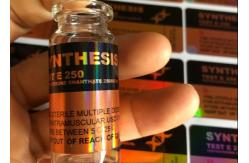 China PET Hologram Enanthate test 10ml Vial Labels supplier