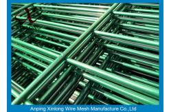 China PVC Coated  656 / 868 Double Loop Wire Fencing For Public Road Protection supplier