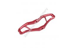 China CNC Machining Parts Custom Scooter Parts Aluminum Parts Processing Red Oxidation supplier