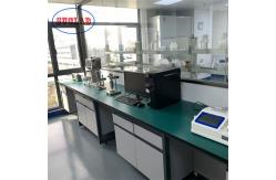 China Fixed Structure Chemistry Lab Workbench Chemical Lab Workstation Paint Surface supplier