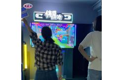 China Interactive Wall Breaker Motion Game Lottery Ticket System For Amusement Parks supplier