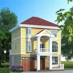 Light Steel Structure Prefabricated Luxury Villa Two Story Prefab House for sale