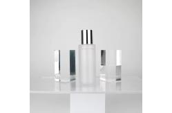 China Clear Empty Roll On Bottles 100ml Plastic Roller Bottles With Silver Screw On supplier
