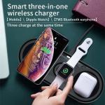 Multifunctional Fast 15W Smart Watch Wireless Chargers Type C Input for sale