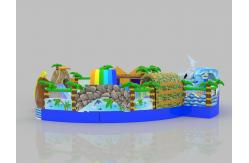 China Jumping Inflatable Castle Kids' Musement 1.2m 1.5m Large Bounce House supplier
