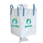 U Panle Bulk Bag with liner spout top discharge bottom Side Seam Loops forsize 100*100*150 cm ton bags for sale