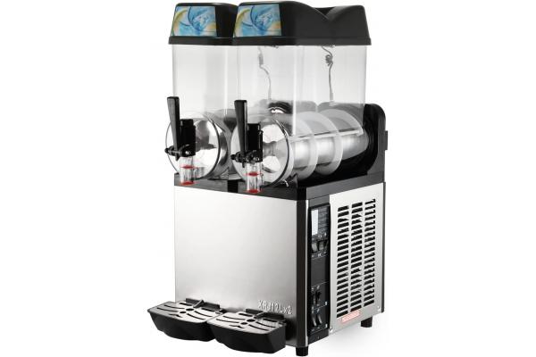 12Lx2 Frozen Slushy Machine 600W Juice Smoothie Margarita