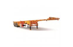 China Cimc New 3 Axle High Load Heavy Duty Container Transport Semi Trailer supplier