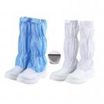 esd safety footwear ESD Booties PU Outsole ESD Boots Safety Shoes For Clean room Cleanroom esd safety boots for sale