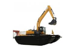 China 20 Ton Amphibious Excavator Pontoon Undercarriage for Swamp Marsh Floating supplier