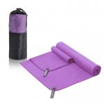 Quick Drying Microfiber Suede Sports Towel With Custom Logo for sale