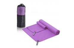 China Custom Recycled Quick Dry Microfiber Suede Towel For Summer supplier