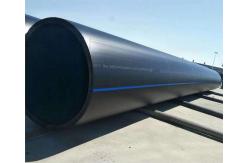 China Impact Resistance HDPE Dredging Pipe With Welding / Steel Flanges supplier