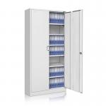 Double Door Steel Office Furniture Metal Storage Voucher Cabinet for sale